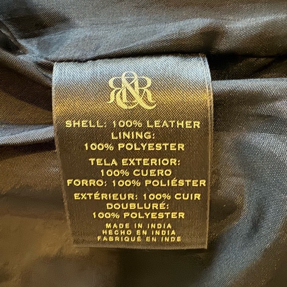 Rock & Republic Vintage Leather Motorcycle Jacket - Picture 8 of 11